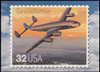 Constellation : Classic American  Aircraft Stamp Collectible Jumbo Postcard