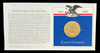 Calvin Coolidge Presidential Medal 24kt Gold Plated Commemorative Cover