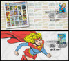 4084i and 4084s / 39c Super Girl : DC Comics Set of 2 Photo File 2006 FDCs