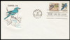 1757a - h / 13c CAPEX Wildlife Set of 8 House of Farnam 1978 First Day Covers