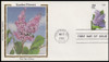 2760 - 2764 / 29c Spring Garden Flowers Set of 5 Colorano Silk 1993 First Day Covers