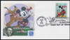 3912 - 3915 / 37c Celebration : Art of Disney Series Set of 4 Finger Lakes Stamp Club 2005 First Day Covers
