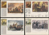 1686 - 1989 / 13c - 31c American Bicentennial Sheets Set of 4 Colorano Silk 1976 FDCs (Have toning and stains, see pics. PRICED TO SELL!)