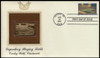 3510 - 3519 / 34c Legendary Baseball Playing Fields Set of 10 Gold Replica 2001 Postal Commemorative Society FDCs with info cards