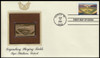 3510 - 3519 / 34c Legendary Baseball Playing Fields Set of 10 Gold Replica 2001 Postal Commemorative Society FDCs with info cards