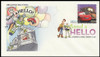 4553 - 4557 / 44c Pixar Films : Send A Hello Set of 5 Digital Color Postmark (DCP) Artcraft 2011 FDCs