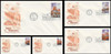 3238 - 3242 /  32c Space Discovery 1998 Set of 5 Artcraft First Day Covers