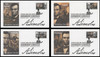 4380 - 4383 / 42c Abraham Lincoln 2009 Set of 4 FDCO Exclusive First Day Covers