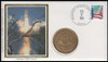 Endeavour Shuttle STS-99 Bronze Medal 2000 Colorano Silk Limited Edition Philatelic Numismatic Cover
