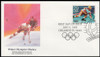 2611 - 2615 / 29c Winter Olympics 1992 Set of 5 Fleetwood First Day Covers