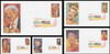 4497 - 4501 / 44c Latin Music Legends 2011 Set of 5 Digital Color Postmark ( DCP ) FDCO Exclusive FDCs