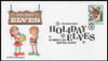 5722 - 5725 / 60c Holiday Elves : Christmas 2022 Set of 4 FDCO Exclusive FDCs