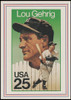 Baseball Legends 1989 Set of 4 USPS Stamp Art Collectible Trading Cards