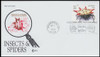 3351a-t / 33c Insects and Spiders 1999 Set of 20 Cover Craft Cachet First Day Covers with text insert cards (Limited Edition of Only 140 Made)