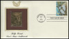 4423 a - j / 44c Kelp Forest : Nature of America Series 2009 Set of 10 Gold Replica Postal Commemorative Society FDCs with info cards