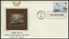 4423 a - j / 44c Kelp Forest : Nature of America Series 2009 Set of 10 Gold Replica Postal Commemorative Society FDCs with info cards