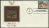 4423 a - j / 44c Kelp Forest : Nature of America Series 2009 Set of 10 Gold Replica Postal Commemorative Society FDCs with info cards