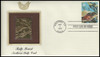 4423 a - j / 44c Kelp Forest : Nature of America Series 2009 Set of 10 Gold Replica Postal Commemorative Society FDCs with info cards