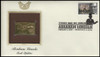 4380 - 4383 / 42c Abraham Lincoln 2009 Set of 4 Gold Replica Postal Commemorative Society FDCs with info cards