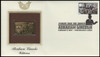 4380 - 4383 / 42c Abraham Lincoln 2009 Set of 4 Gold Replica Postal Commemorative Society FDCs with info cards