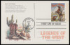 UX178 - UX197 / 19c Legends of the West : Laramie, WY Postmark 1994 Set of 20 FDCO Exclusive ADD-ON Postal Card FDCs
