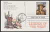 UX178 - UX197 / 19c Legends of the West : Laramie, WY Postmark 1994 Set of 20 FDCO Exclusive ADD-ON Postal Card FDCs
