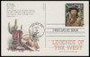 UX178 - UX197 / 19c Legends of the West : Laramie, WY Postmark 1994 Set of 20 FDCO Exclusive ADD-ON Postal Card FDCs
