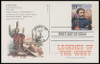 UX178 - UX197 / 19c Legends of the West : Laramie, WY Postmark 1994 Set of 20 FDCO Exclusive ADD-ON Postal Card FDCs