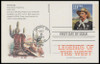 UX178 - UX197 / 19c Legends of the West : Laramie, WY Postmark 1994 Set of 20 FDCO Exclusive ADD-ON Postal Card FDCs