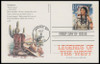 UX178 - UX197 / 19c Legends of the West : Laramie, WY Postmark 1994 Set of 20 FDCO Exclusive ADD-ON Postal Card FDCs