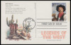 UX178 - UX197 / 19c Legends of the West : Laramie, WY Postmark 1994 Set of 20 FDCO Exclusive ADD-ON Postal Card FDCs