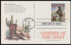 UX178 - UX197 / 19c Legends of the West : Lawton, OK Postmark 1994 Set of 20 FDCO Exclusive ADD-ON Postal Card FDCs