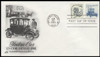 1897 - 1908 / Transportation Series Coils 1981 -1984 Set of 14 Artcraft First Day Covers