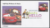 4553 - 4557 / 44c Pixar Films : Send A Hello 2011 Set of 5 Digital Color Postmark ( DCP ) FDCO Exclusive FDCs