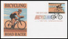 4687 - 4690 / 45c Bicycling 2012 Digital Color Postmark ( DCP ) FDCO Exclusive FDCs