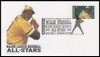 4694 - 4697 / 45c Major League Baseball All-Stars Different Postmarks Set of 4 FDCO Exclusive 2012 First Day Covers