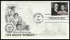4384a - f  / 42c Civil Rights Pioneers 2009 Set of 6 Artcraft First Day Covers