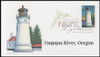 4146 - 4150 / 41c Pacific Coast Lighthouses 2007 Set of 5 Digital Color Postmark ( DCP ) FDCO Exclusive FDCs