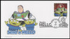 4553 - 4557 / 44c Pixar Films : Send A Hello Station Postmarks 2011 Set of 5 FDCO Exclusive First Day Covers