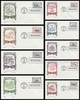 3209a - i / 1c - $2 Trans-Mississippi Centennial Reissue Set of 9 Artmaster 1998 FDCs