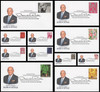 5173a-k / 49c Oscar de la Renta 2017 Set of 11 FDCO Exclusive First Day Covers