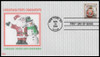 3887 - 3890 / 37c Christmas Santa Ornaments Vending Bklt Singles : Christmas 2007 Set of 4 BGC Full Color First Day Covers