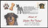 4451 - 4460 / 44c Adopt a Shelter Pet 2010 Set of 10 FDCO Exclusive First Day Covers