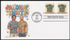 4592 - 4596 / 32c Aloha Shirts 2012 Set of 5 FDCO Exclusive First Day Covers