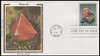 2700 - 2703 / 29c Minerals 1992 Set of 4  Colorano Silk First Day Covers