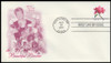 4166 - 4175 / 41c Beautiful Blooms Coil 2007 Set of 10 w/ PNC Artcraft First Day Covers