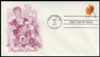 4176 - 4185 / 41c Beautiful Blooms Bklt Singles 2007 Set of 10 Artcraft First Day Covers