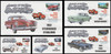 3931 - 3935 / 37c Sporty Cars of the 50's 2005 Set of 5 Digital Color Postmark FDCO Exclusive First Day Covers