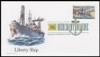 4548 - 4551 / 44c U.S. Merchant Marines 2011 Digital Color Postmark (DCP) Set of 4 FDCO Exclusive FDCs