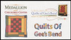 4089 - 4098 / 39c Gee's Bend Quilts 2006 Set of 10 Digital Color Postmark ( DCP ) FDCO Exclusive FDCs